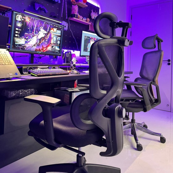 电竞椅人体工学椅子护腰坐姿电脑椅家用舒适久坐可躺办公椅靠背椅